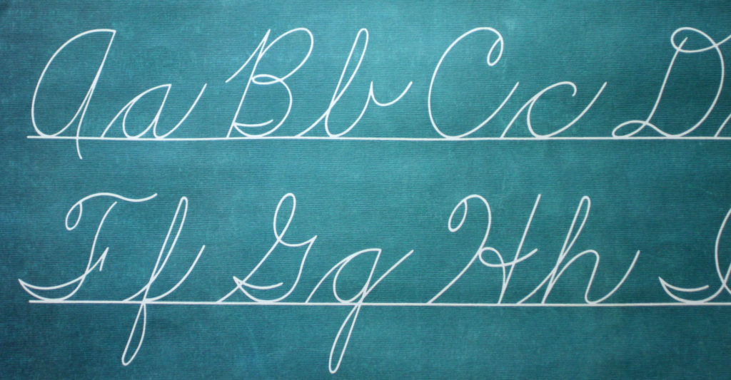 The case for cursive - MSU Denver RED
