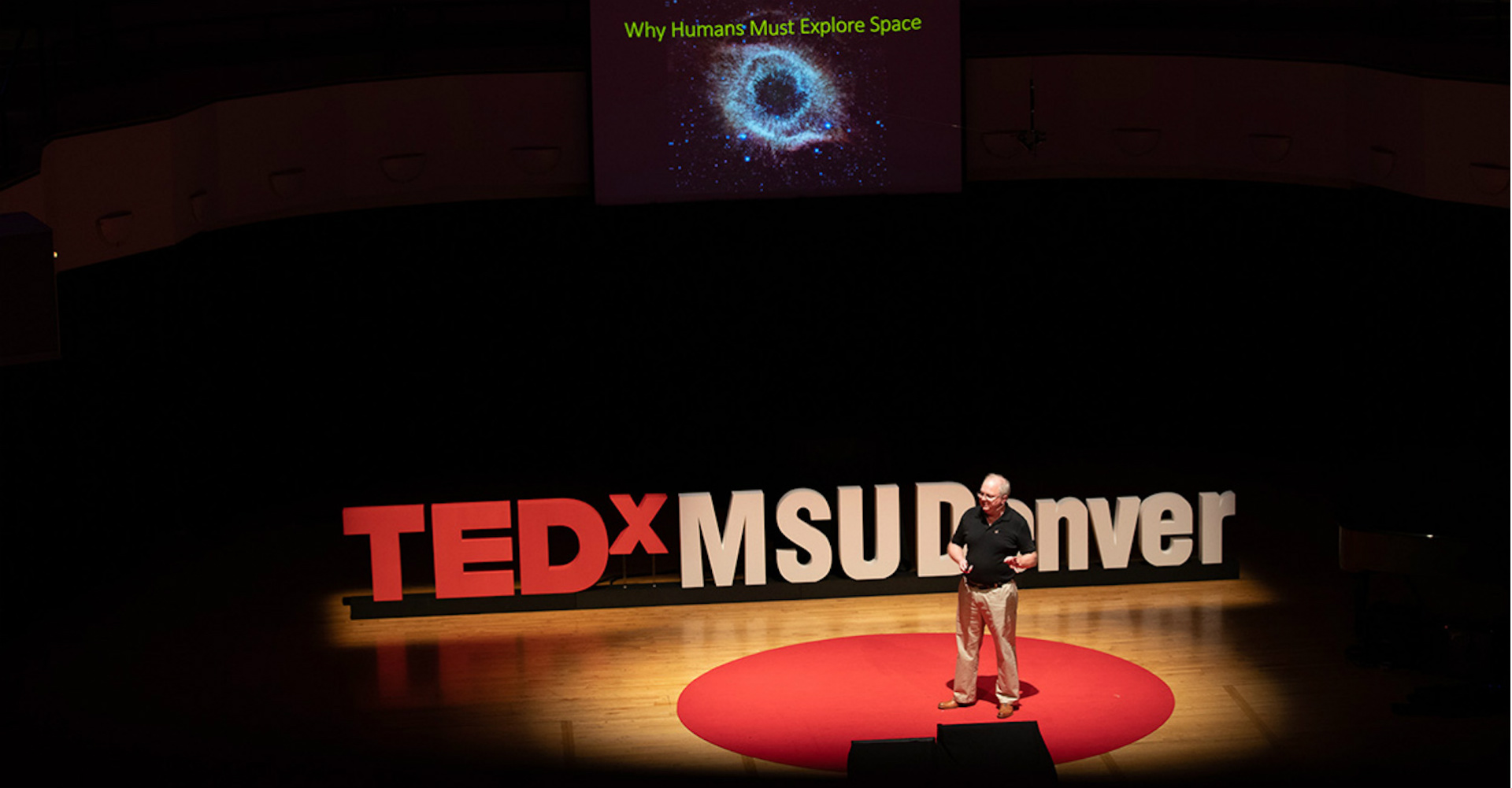 TEDx MSU Denver: From Homo sapiens to spacelings