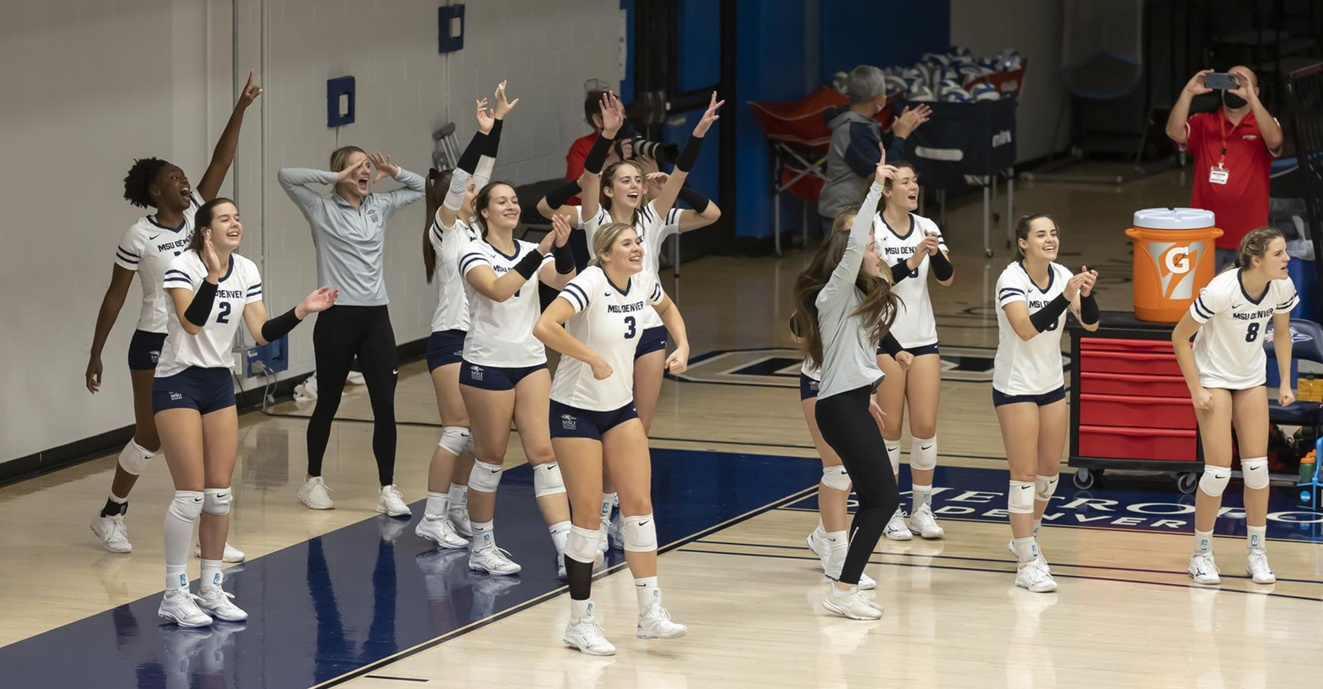 Volleyball team claims No. 1 ranking