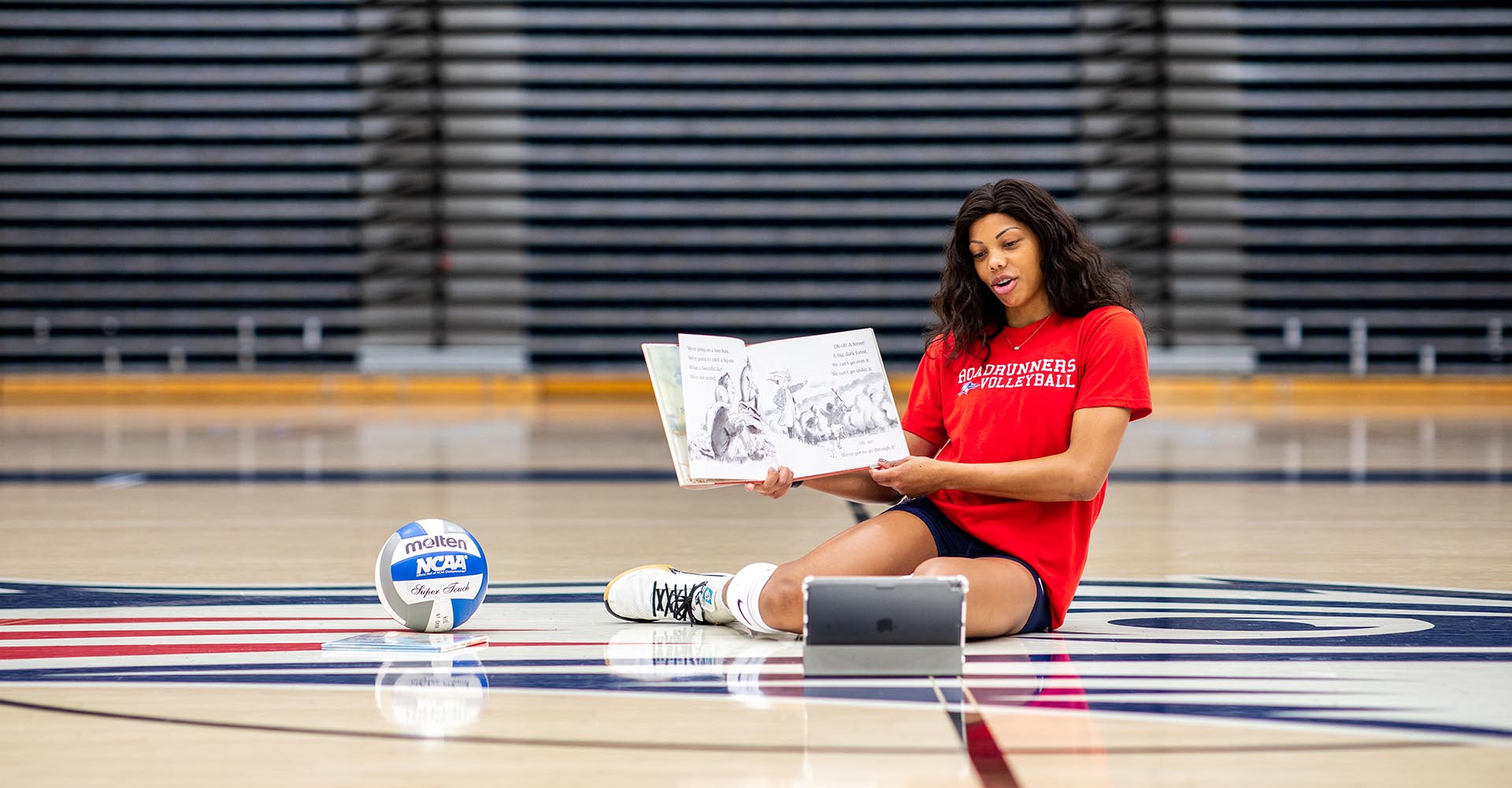 MSU Denver student-athletes read to Head Start students on Zoom