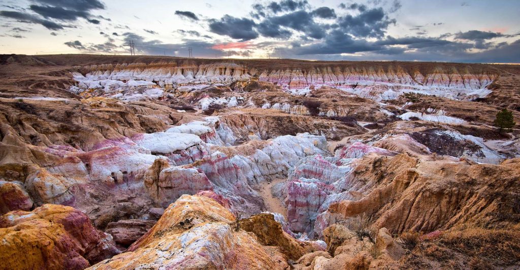 Colored Rocks Landmark Colorado rocks! - MSU Denver RED