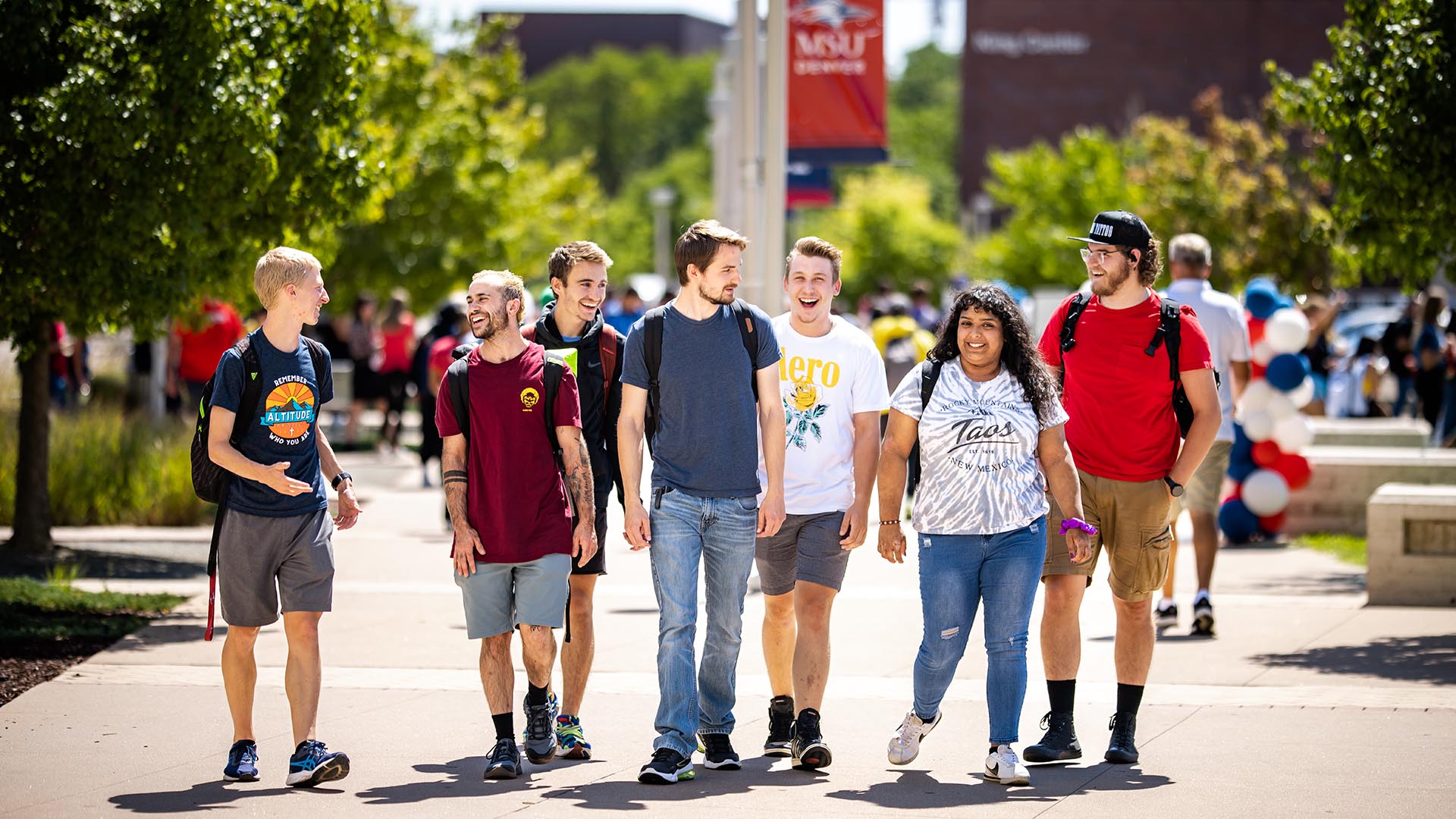MSU Denver students return to campus fall 2022