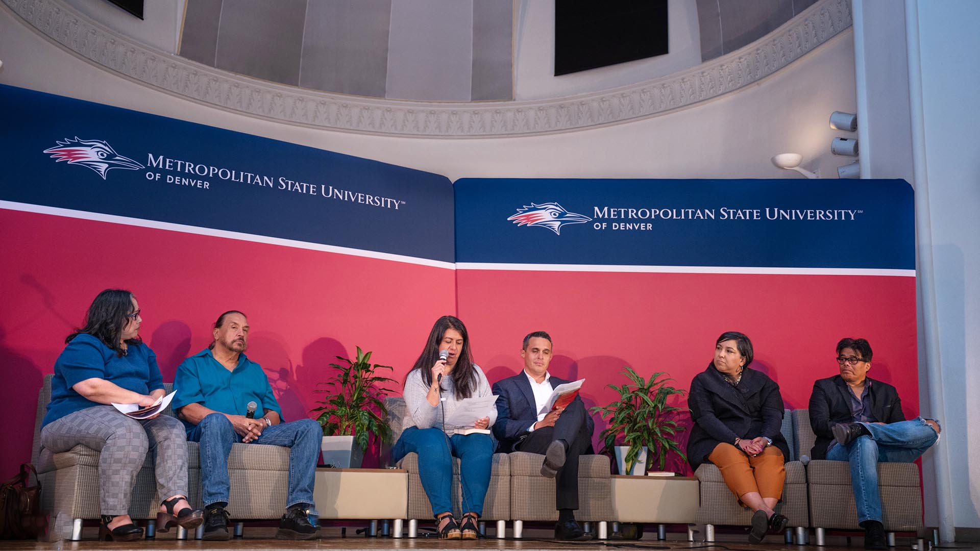 Panelists discuss gentrification as part of the annual Castro Professorship events