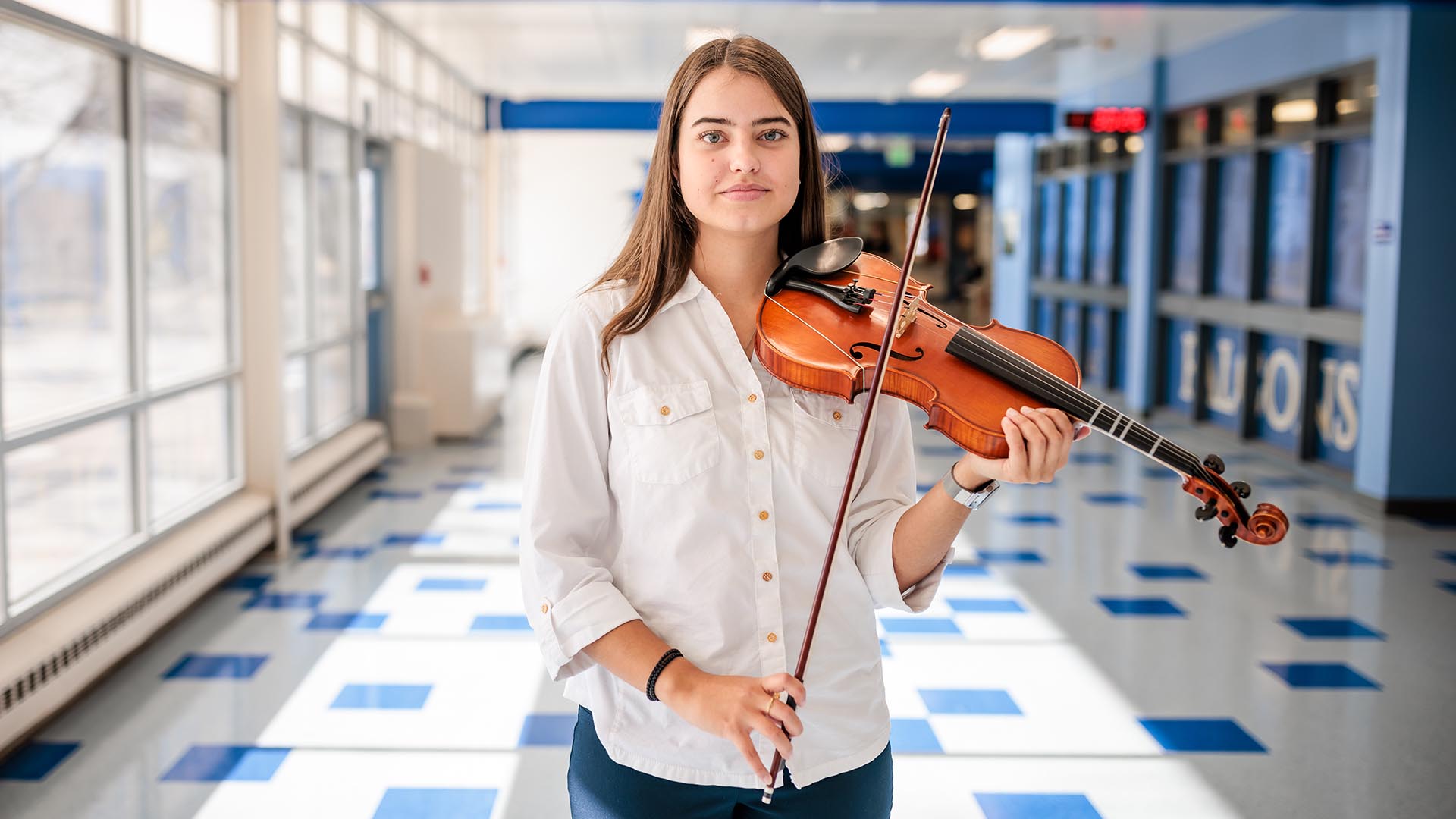 MSU Denver’s Music Education major, Hannah Baty