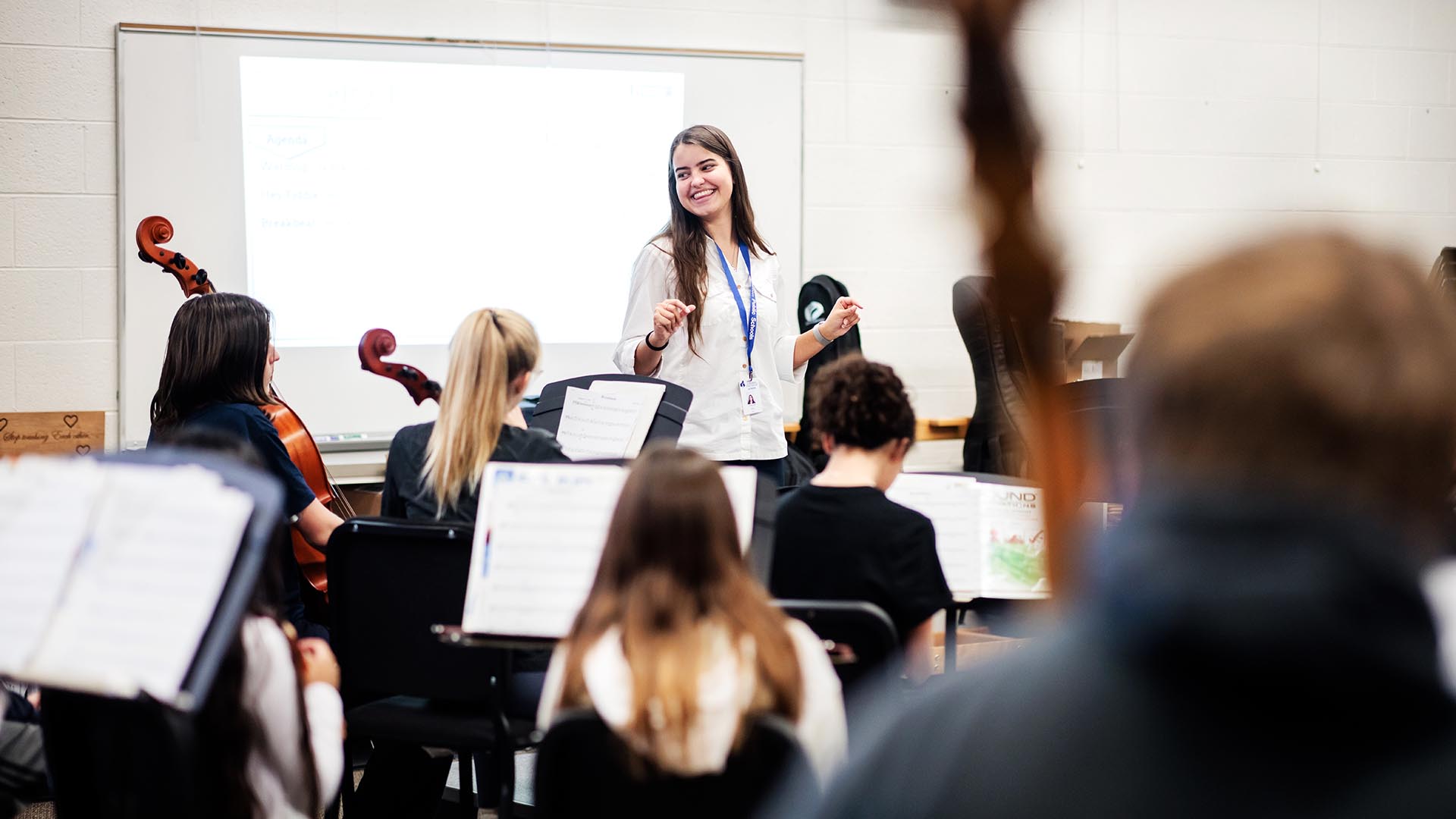 MSU Denver’s Music Education major, Hannah Baty