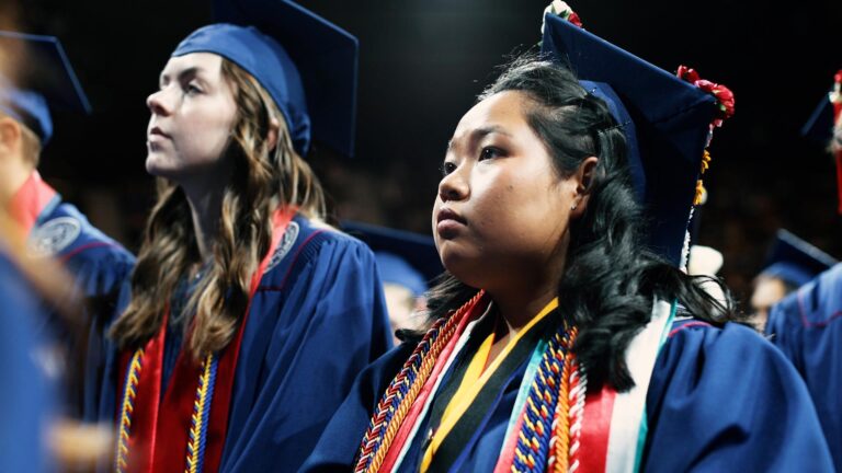 Redar Moo at spring commencement