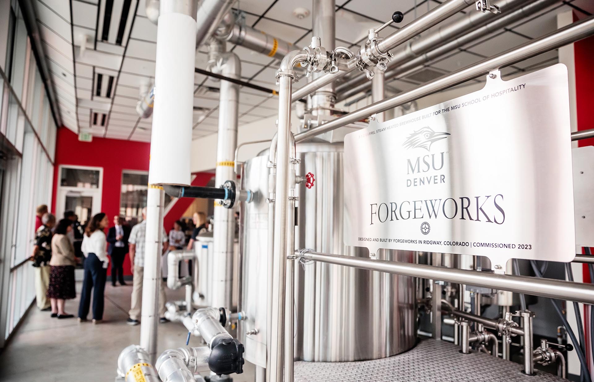 A look inside the new brewery education lab.