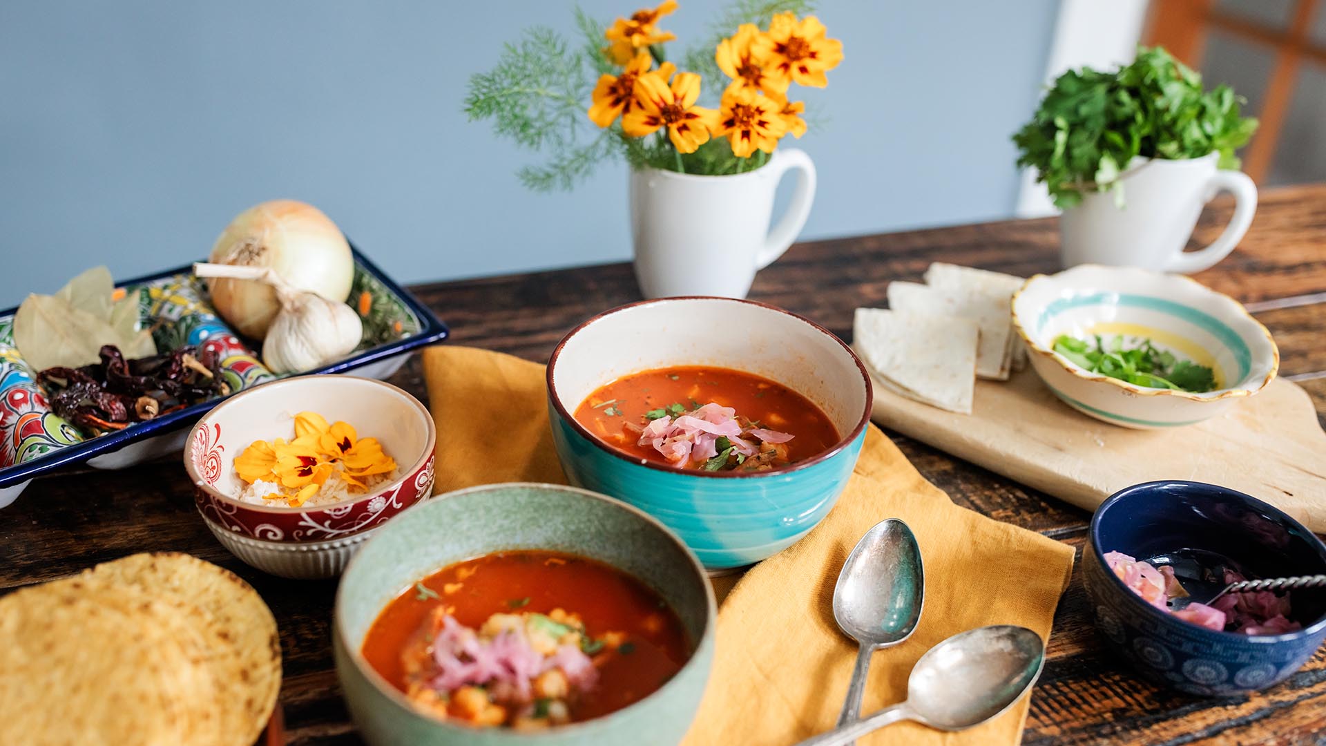 Recipe: pozole rojo