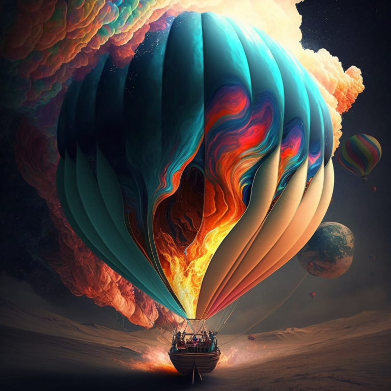 "Hot Air Balloon: Escape with Passion Intact"