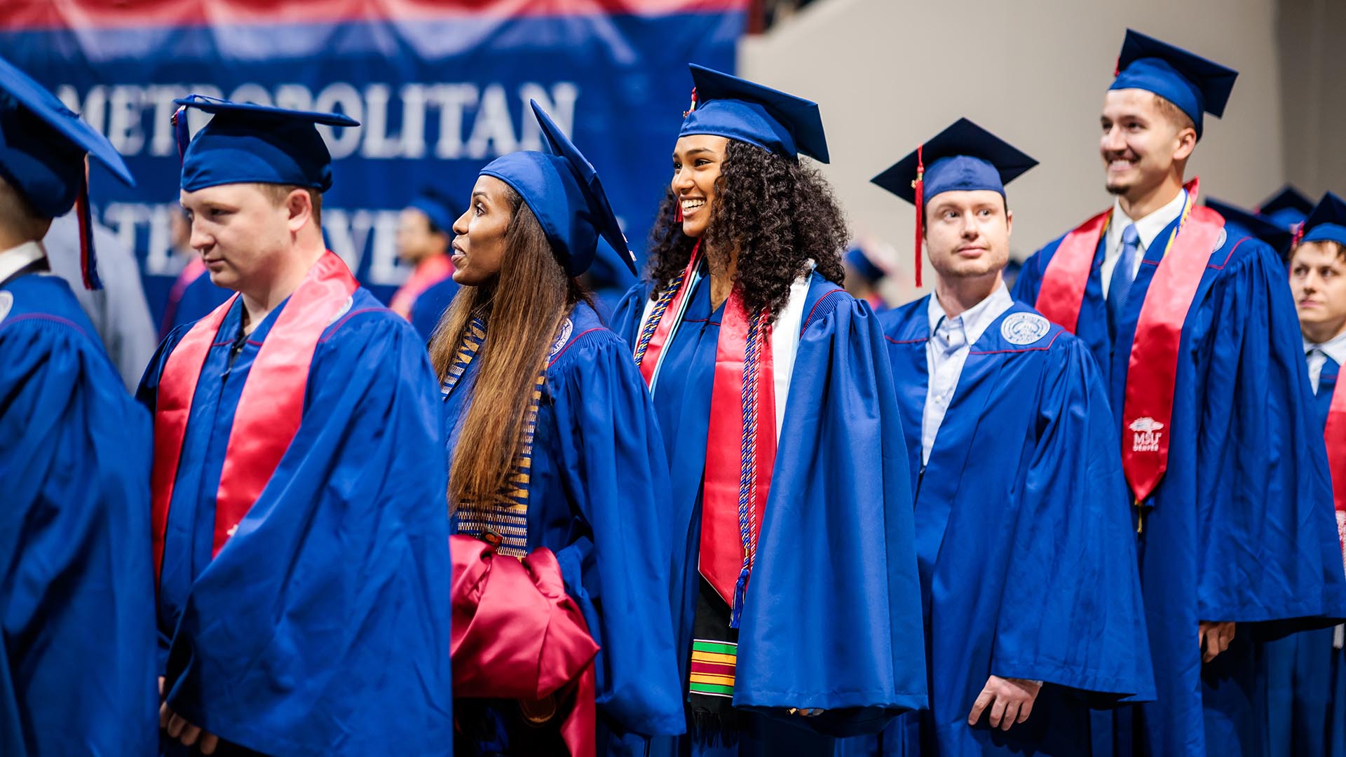 MSU Denver graduates at the spring 2023 commencement ceremony
