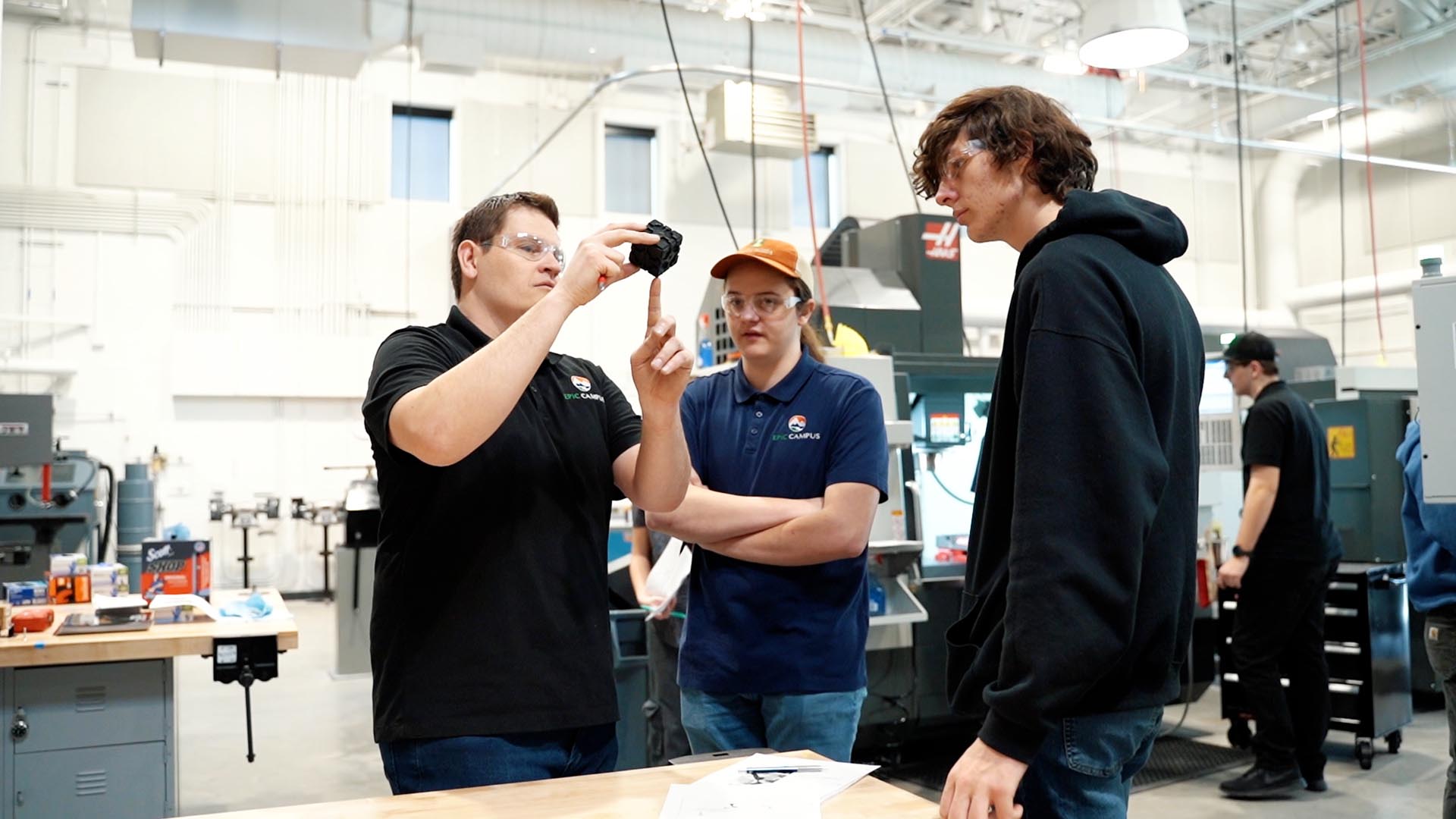 VIDEO: High schoolers launch to in-demand careers in aerospace and advanced manufacturing