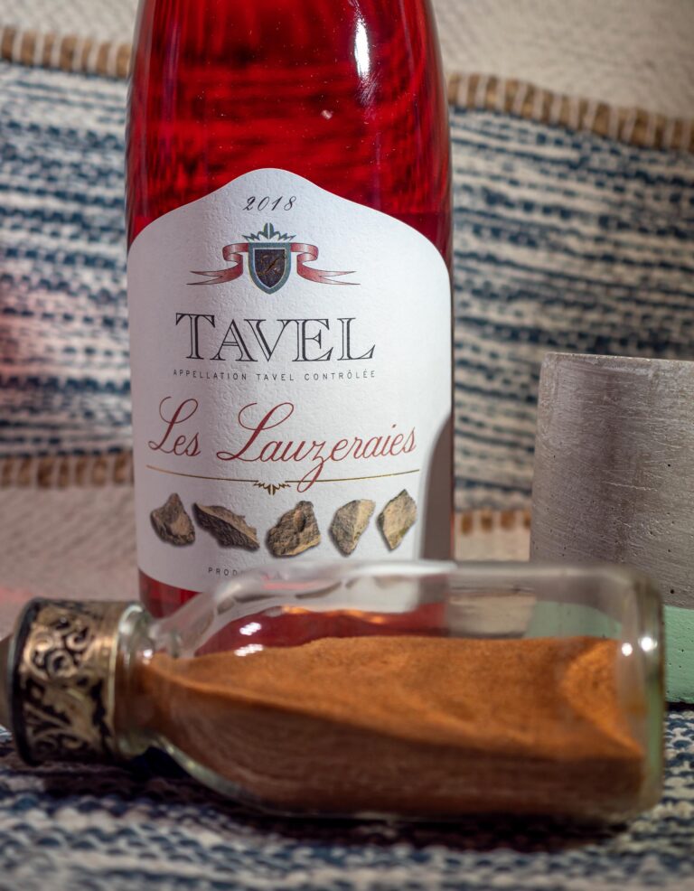French Rhone Valley Tavel wine