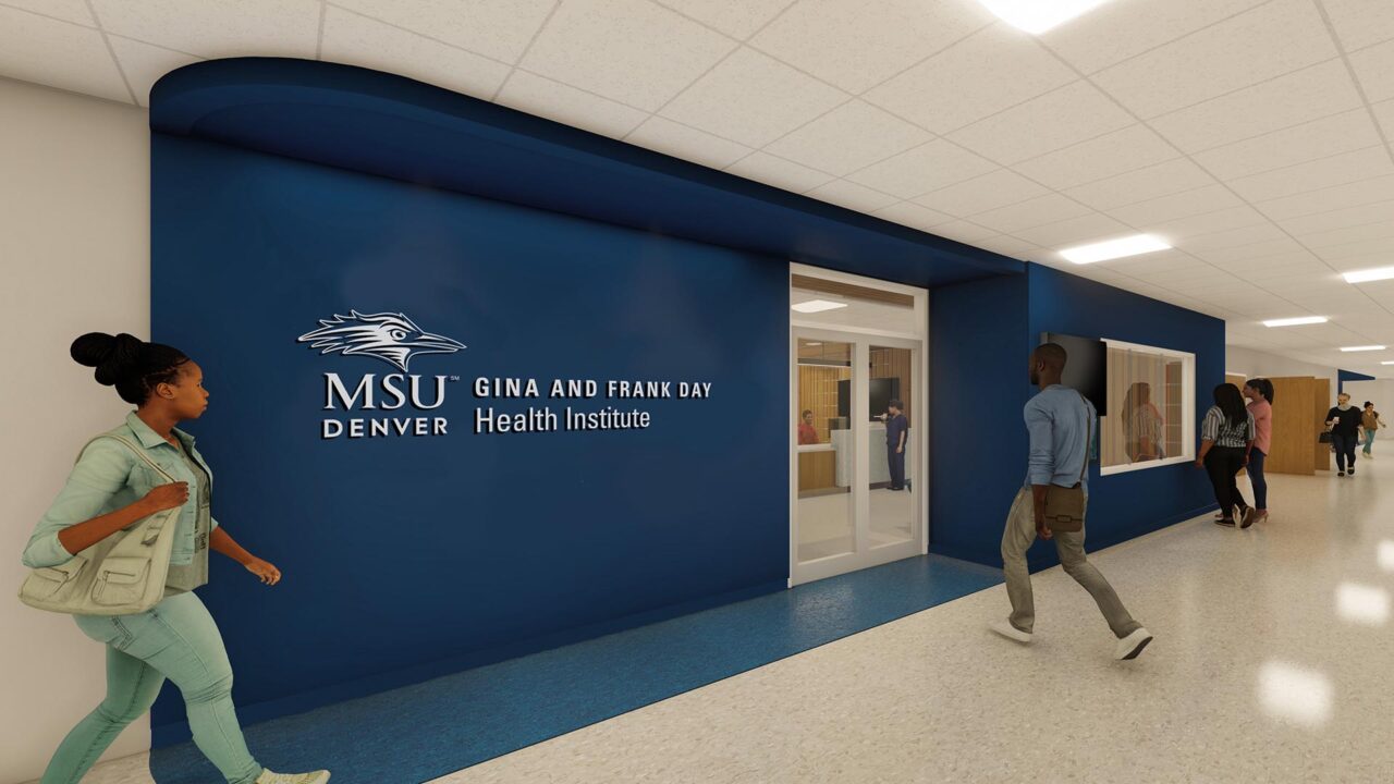 A rendering of the Gina and Frank Day Health Institute.