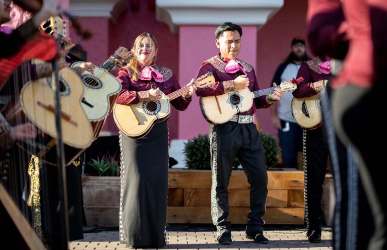 MSU Denver mariachi students join Mariachi Estelares All State for a performance at Casa Bonita.
