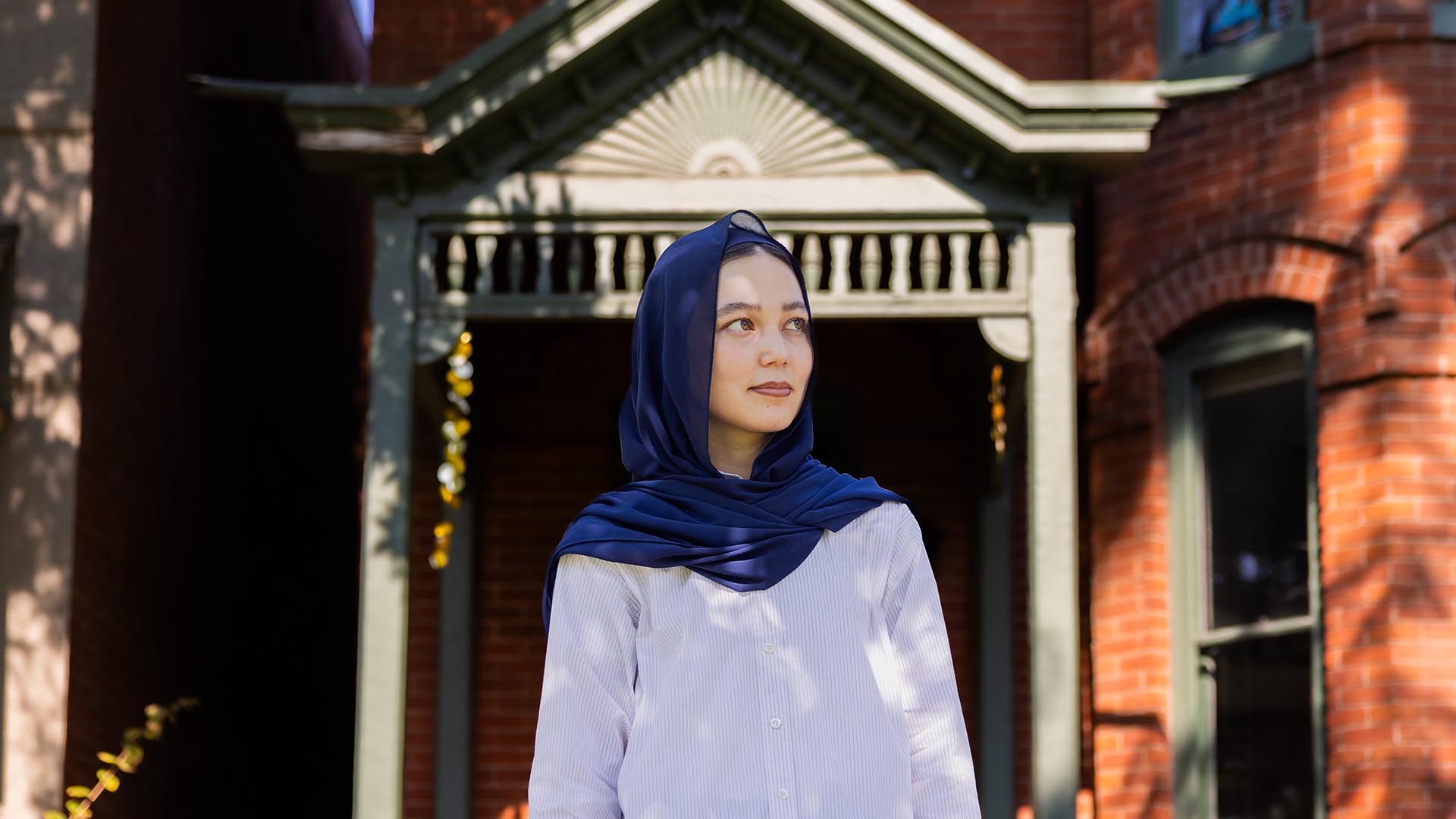 She escaped the Taliban. Now, she’s pursuing a career that will help others