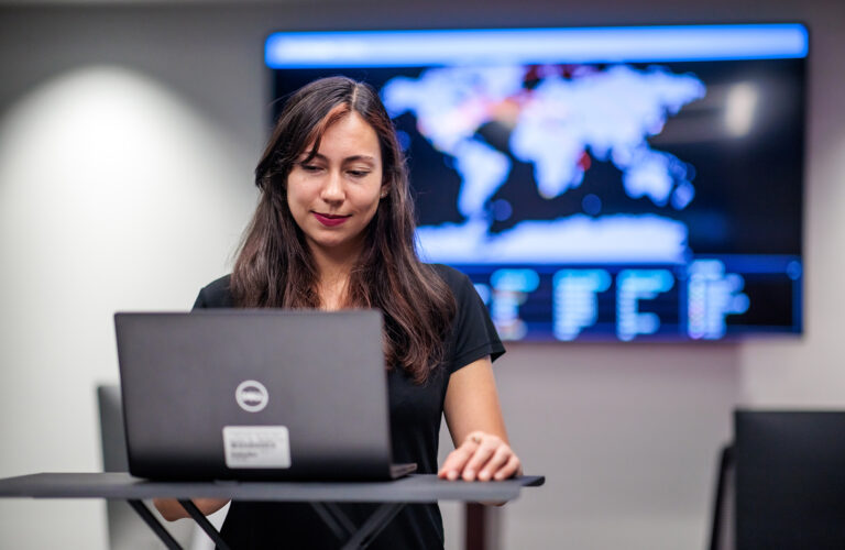MSU Denver computer science student Monica Ball