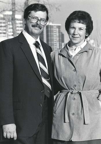 MSU Denver alumnas Douglas and Suzanne Holcombe