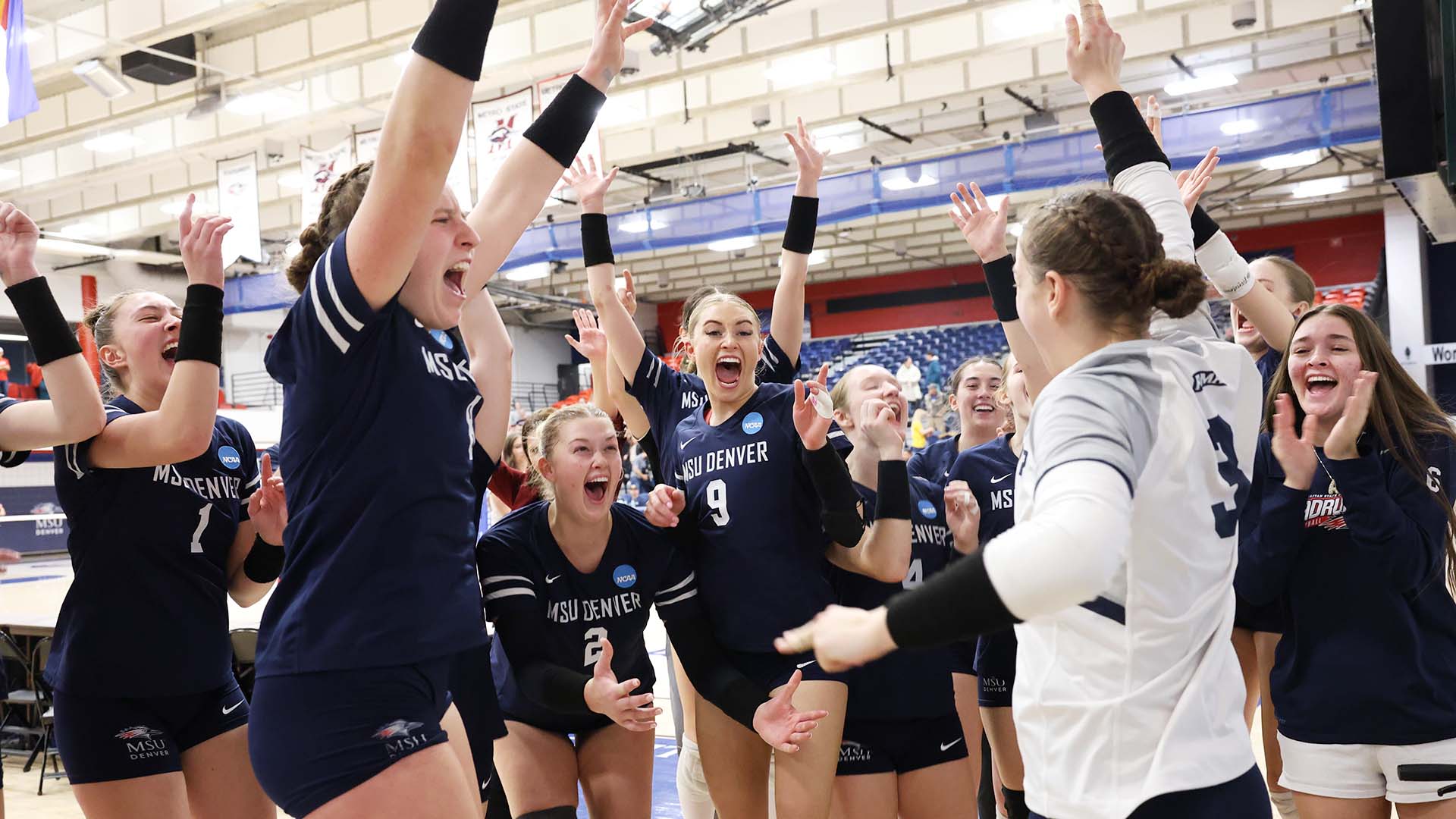 MSU Denver Volleyball Team makes history, advances to Elite Eight