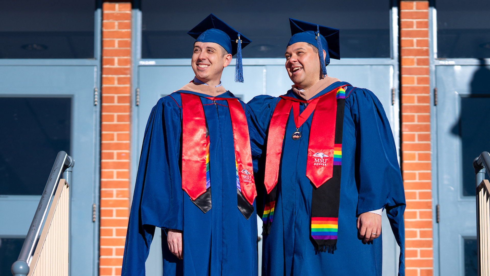 Couple’s dedication, devotion and long hours pay off in dual diplomas
