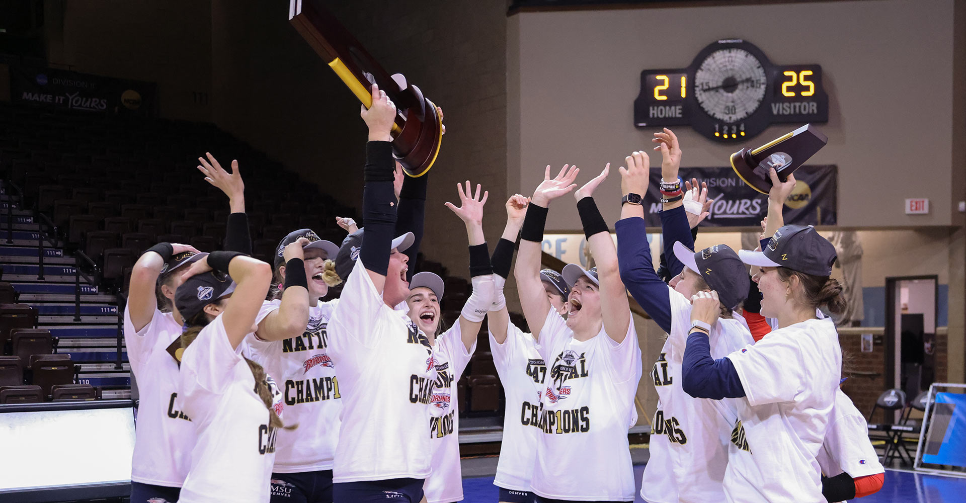 MSU Denver Volleyball captures NCAA Division II national championship