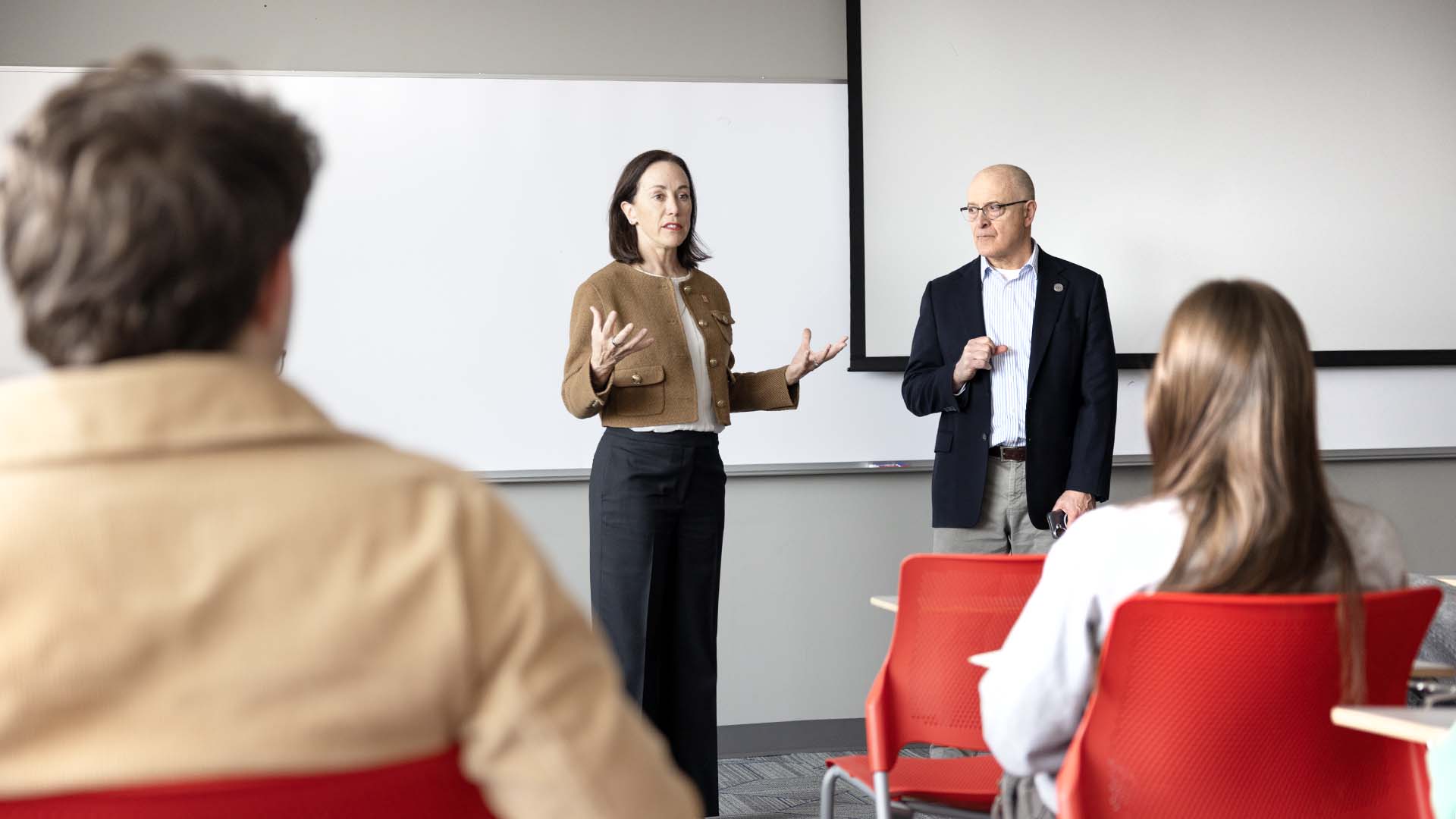 MSU Denver’s president doesn’t just defend free speech. She teaches it