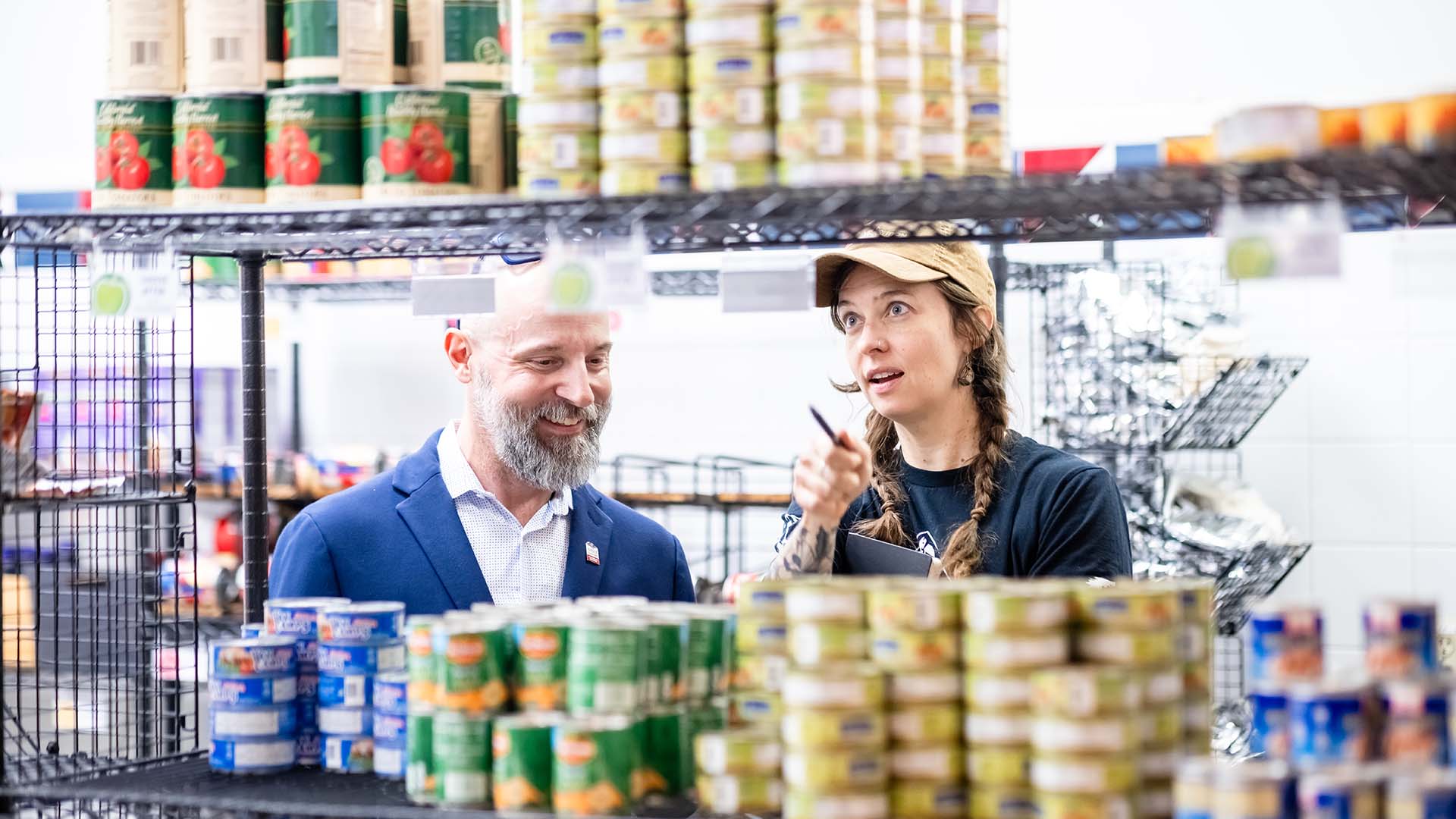 MBA students partner with Rowdy’s Corner to strengthen campus food access