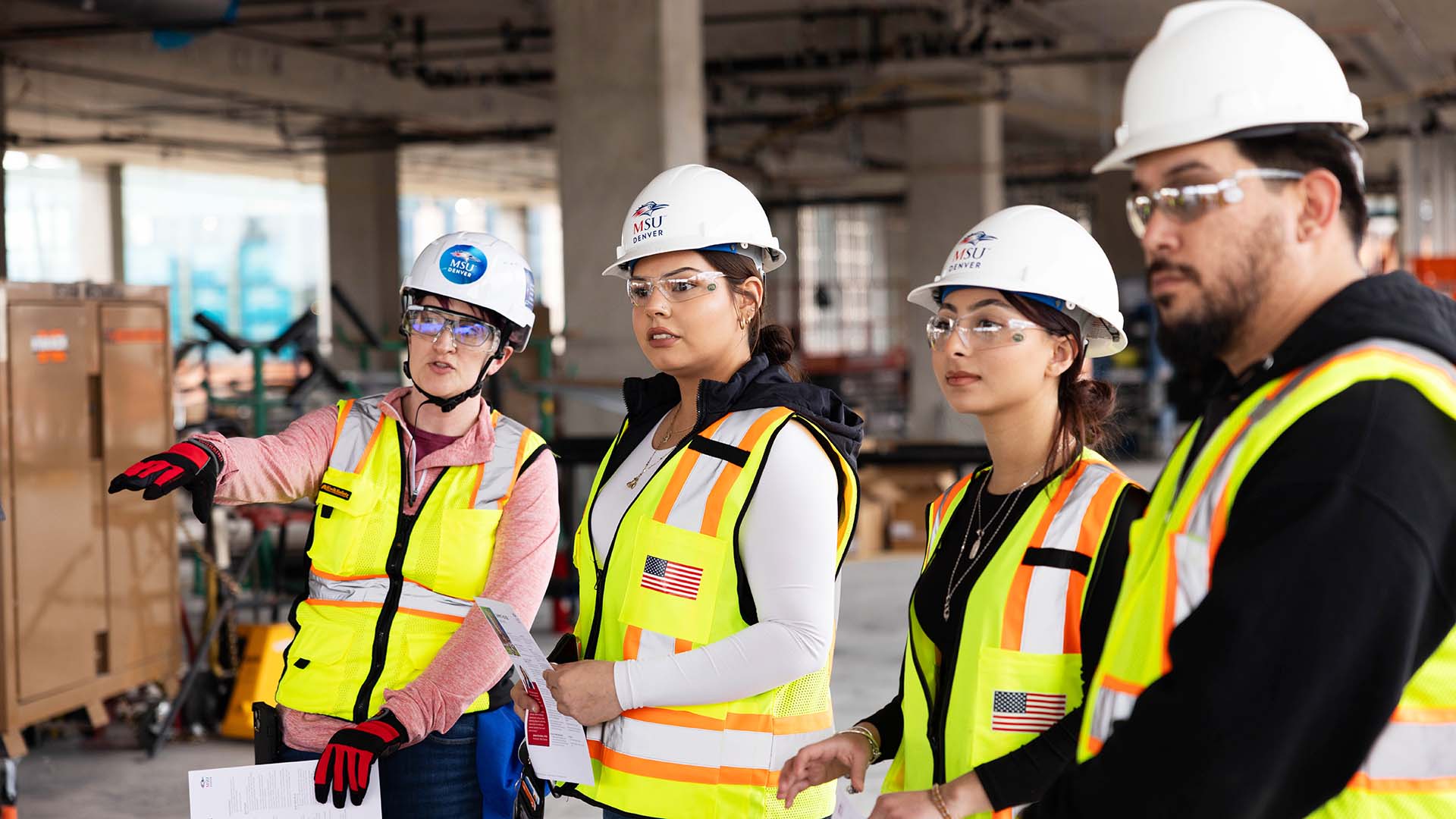 PHOTOS: Guided tours provide a glimpse of MSU Denver’s first residence hall taking shape