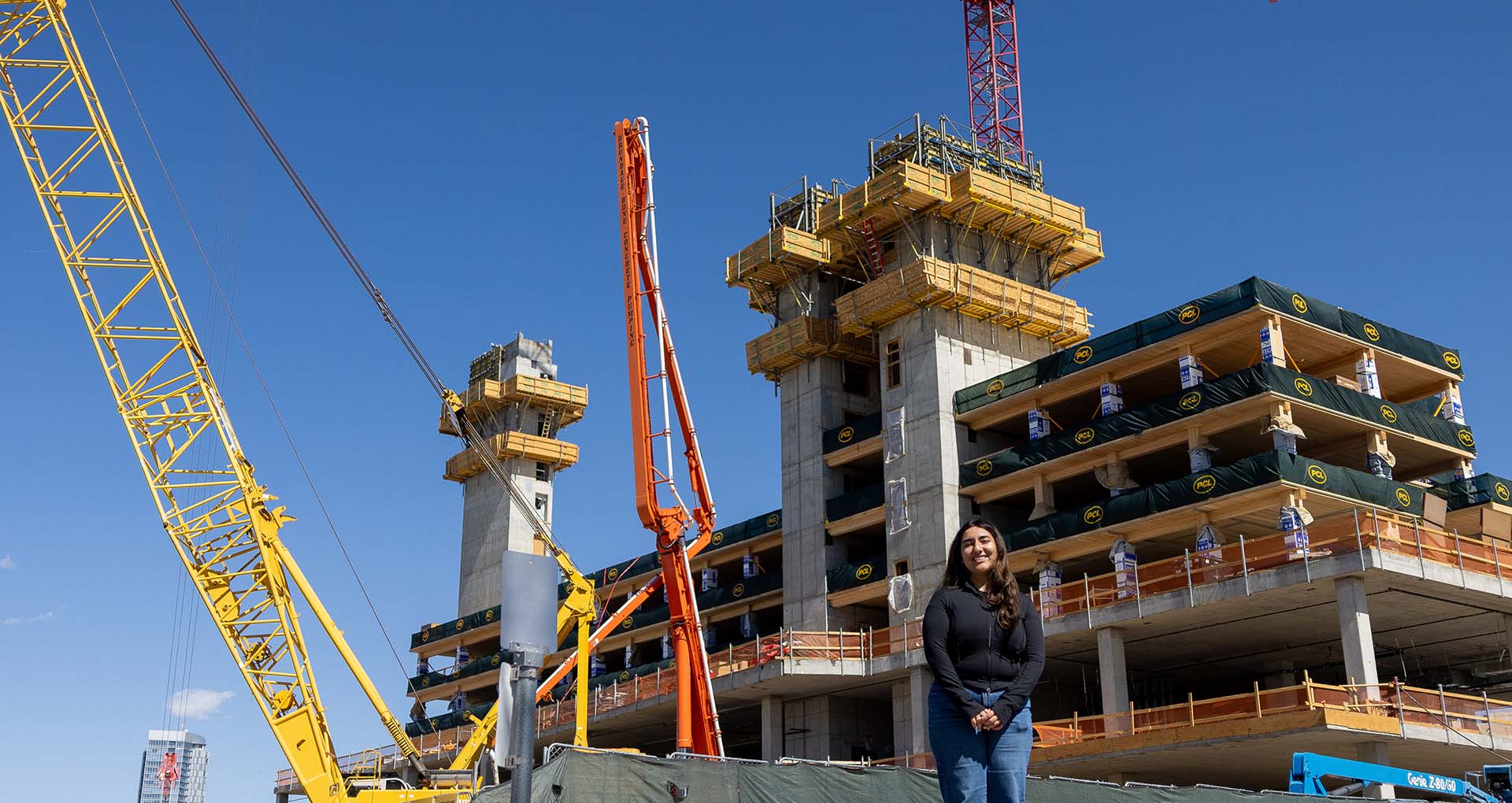 Civil Engineering student builds her career from the ground up