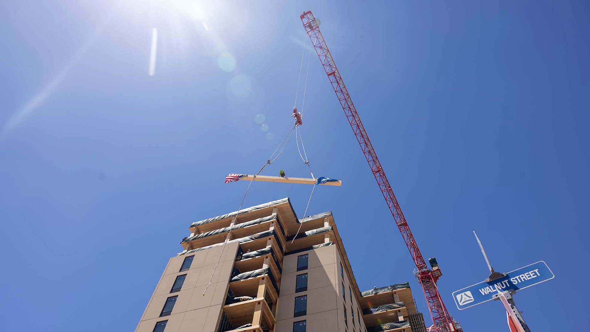 PHOTOS: Topping off ceremony celebrates MSU Denver’s residence hall reaching new heights